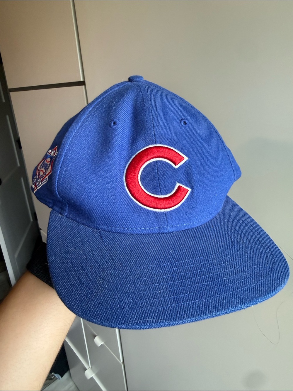 Chicago Cubs Blue Baseball Cap with Red 'C' Logo